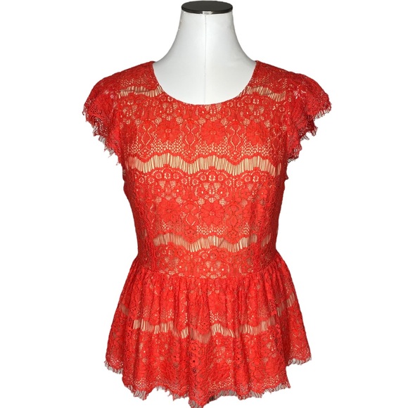 Anthropologie Maeve Katrine Peplum Top - Picture 10 of 10